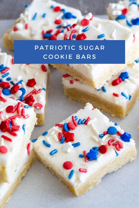 If you are looking for a yummy dessert for your next 4th of July or Memorial day get-together, these Epic Patriotic Sugar Cookie Bars need to make that list! They are simple to make, delicious, and perfectly red, white, and blue. Click now for the full recipe. Strawberry Sugar Cookie Bars, Patriotic Sugar Cookies, Sugar Cookie Bar Recipe, Strawberry Sugar Cookies, Blue Desserts, Sugar Cookie Bars, 4th Of July Desserts, Cookie Bar Recipes, Chocolate Peanuts