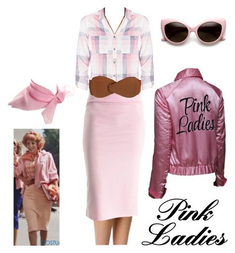 "Frenchie - Pink Ladies - Grease Halloween Costume" by itsafabulouslife ❤ liked on Polyvore featuring Columbia Frenchie Halloween Costumes Grease, Frenchie From Grease Costume, Frenchie Costume Grease, Frenchie Grease Costume, Frenchy Grease Outfits, Frenchy Grease Costume, Grease Frenchie, Frenchie Grease, Frenchy Grease