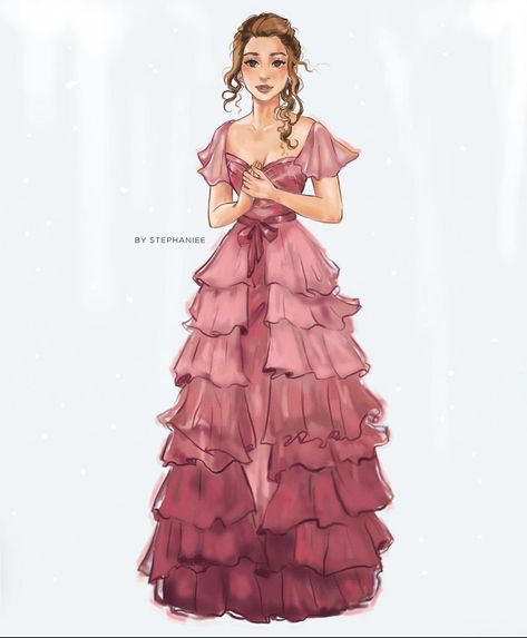 Harry Potter Yule Ball Dresses, Yule Ball Gowns, Hermione Yule Ball Dress, Hermione Granger Yule Ball, Hermione Yule Ball, Yule Ball Dresses, Hermione Dress, Yule Ball Dress, The Yule Ball