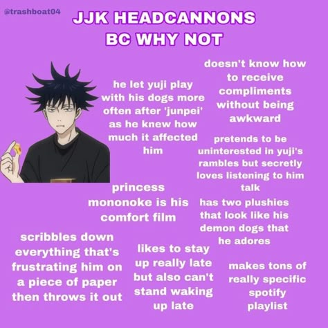 Toji Fushiguro Headcanon, Megumi Kinnie Bingo, Megumi Fushiguro Headcanon, Itafushi Headcanons, Megumi Headcanons, Jjk Headcanons, Ju Jitsu, Megumi Fushiguro, Pinterest Memes