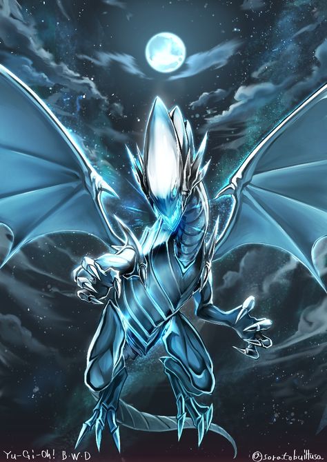 Yugioh Dragon Cards, Blue Eyes White Dragon, Yugioh Dragons, Yugioh Monsters, Dragon Artwork Fantasy, Cool Dragons, Yugioh Cards, White Dragon, Dragon Artwork