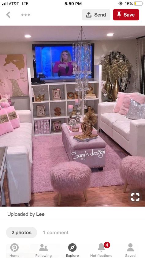 Cute Bedroom Ideas, Woman Cave, Glam Room, Makeup Rooms, Apartment Decor Inspiration, Makeup Room, Organizer Storage, Room Decorations, White Furniture