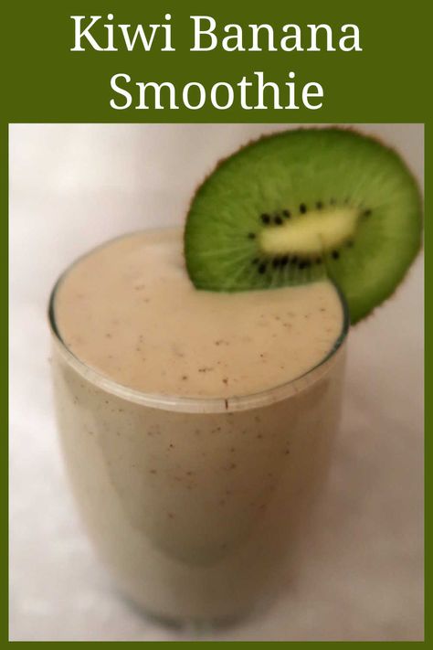 Kiwi Banana Smoothie Recipe – Easy Tasty Breakfast Green Smoothies Ideas with kiwi fruit, banana and oats – with the video tutorial. Banana Smoothie Recipe Easy, Skillet Cinnamon Rolls, Kiwi Banana Smoothie, Party Drink Recipes, Smoothies Ideas, Easy Yummy Breakfast, Breakfast Nachos, Mulled Apple Cider, Ranch Recipes