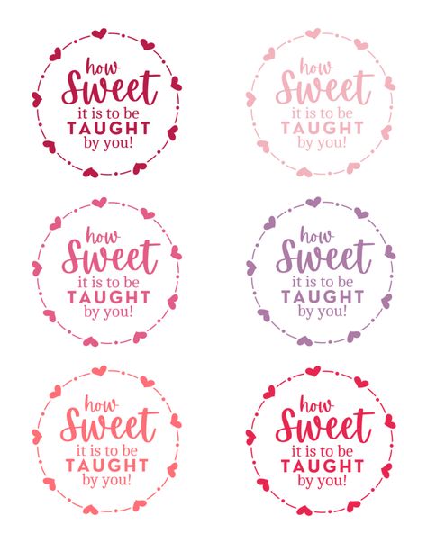 Teacher Valentine Tags Free Printables, Valentines Kindergarten, Free Printable Valentines Tags, Teacher Valentine Gift, Valentine Gift Tags, Easy Teacher Gifts, Classmates Gifts, Kindergarten Valentines, Teacher Holiday Gifts