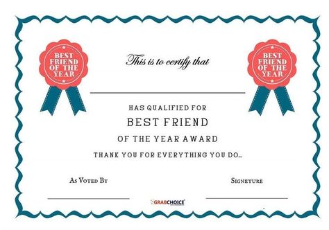 Award Certificates Funny, Best Friend Award Certificate Aesthetic, Cute Tickets For Best Friends, Bestie Award Certificate, Sertifikat Best Boyfriend, Best Friend Award Certificate, Funny Certificates Awards For Friends, Best Friend Certificate, Best Friend Award