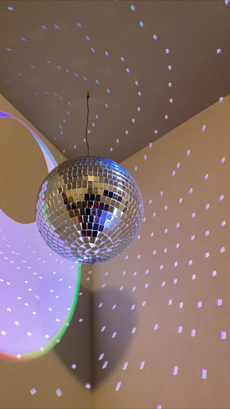 #roomdecoration #room #aesthetic #roomdecorideas Fun Room Decor, Fun Room, Pinterest Room, Room Lamps, Tumblr Rooms, Aesthetic Fonts, Disco Balls, Room Lamp, Room Aesthetic