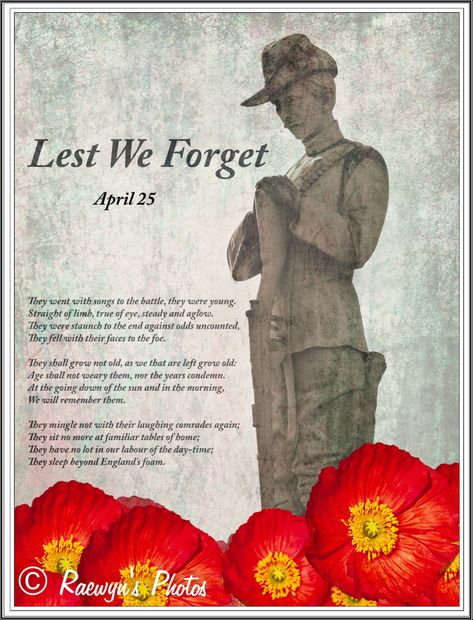 ANZAC - Lest We Forget (1 of 1) Anzac Day Quotes, Lest We Forget Anzac, Memorial Day Quotes, Australian Curriculum, Australia Day, Anzac Day, Lest We Forget, Remembrance Day, Print Inspiration