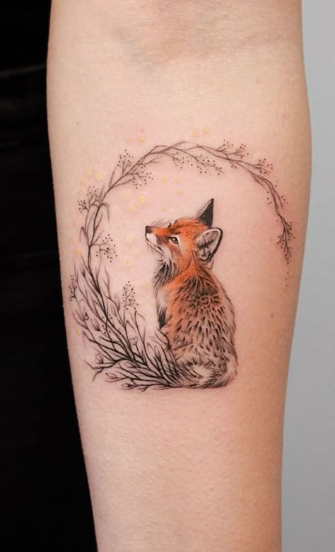 Small Fox Tattoo, Orca Tattoo, Tier Tattoo, Hamsa Tattoo, Tattoo Trend, Beautiful Flower Tattoos, Cat Tattoos, Cat Tattoo Designs, Tiny Tattoo