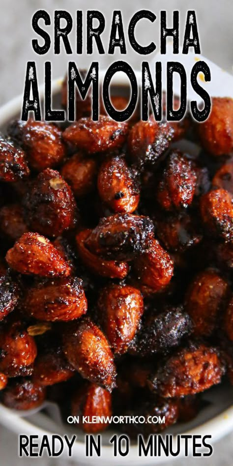 Gourmet Nuts Recipe, Spicy Baking Recipes, Sweet And Spicy Nuts Recipe Pioneer Woman, Sweet And Spicy Roasted Almonds, Savory Almonds Recipes, Almond Recipes Snacks, Spicy Almonds Recipe, Spicy Nuts Recipe, Spicy Pecans Recipe