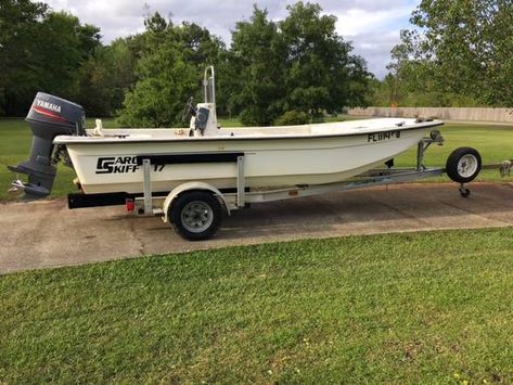 Carolina Skiff, Catamaran For Sale, Family Fishing, Yatch Boat, Minn Kota, Aluminum Trailer, Flats Boat, Used Boat For Sale, Trolling Motor