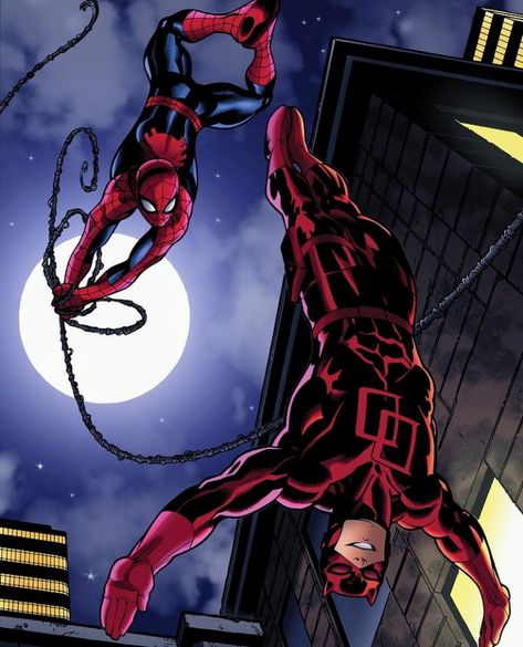 Daredevil Spiderman, Marvel Panels, Daredevil Artwork, Daredevil Art, Daredevil Comic, Matt Murdock, Marvel Daredevil, Marvel Characters Art, Spiderman Pictures