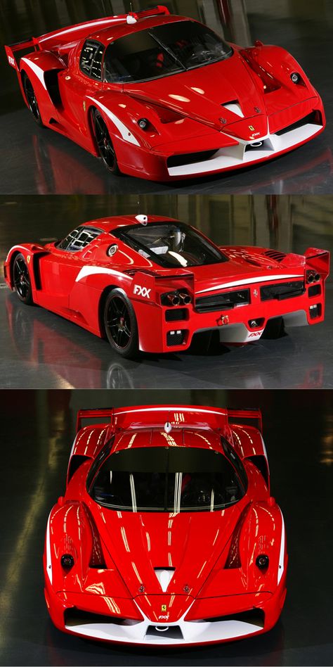 2008 Ferrari FXX Evoluzione / 850hp 6.3l V12 / Italy / red white Ferrari Fxxk, Ferrari Fxx, Ferrari 812 Superfast, White Ferrari, Ferrari Red, Ferrari World, New Ferrari, New Sports Cars, Ferrari Laferrari