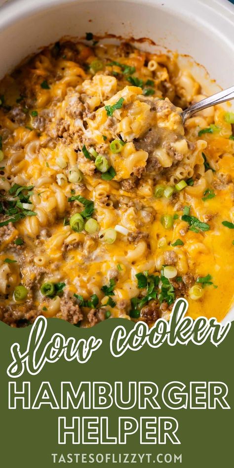 Slower Cooker Hamburger Recipes, Hamburger Helper Slow Cooker, Crockpot Hamburger Helper Recipes, Hamburger Recipes For Crockpot, Hamburger Rice Crockpot Recipes, Crock Pot Hamburger Helper, Slow Cooker Hamburger Helper, Hamburger Helper Crockpot, Crockpot Hamburger Helper