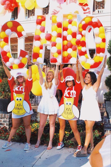 gsu spring 24 bid day Bid Day Activities Party Games, Birthday Bid Day Theme, 2025 Themes, Bid Day Decorations, Chi O Bid Day, Chi Omega Bid Day, Bama Rush, Recruiting Ideas, Bid Day Ideas