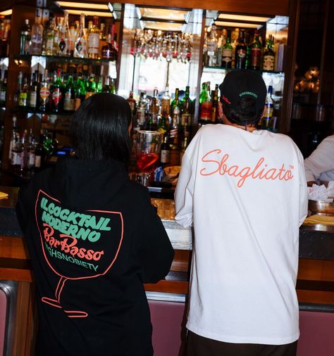 Headed to Salone? Get This Bar Basso Merch Before You Go Merch Photoshoot, Negroni Sbagliato, Italian Cocktails, Negroni, What Next, Capsule Collection, Down Hairstyles, Global Fashion, On Set