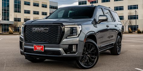 2021 GMC Yukon Denali – Blackout Build – VIP Auto Accessories Blog 2021 Yukon Denali, Gmc Denali Yukon, 2022 Gmc Yukon Denali, 2021 Gmc Yukon Denali, 2023 Gmc Yukon, Mom Cars, Gmc Suv, Jeep Pickup Truck, Best Pickup Truck