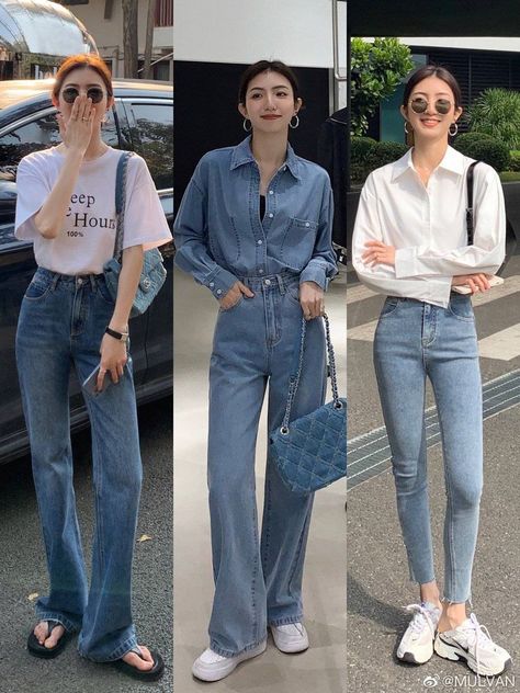 Mulvan Official, Simple Work Outfits, Effortless Look, Casual College Outfits, Korean Casual Outfits, Summer Attire, Korean Girl Fashion, Classy Casual Outfits, Stylish Work Outfits