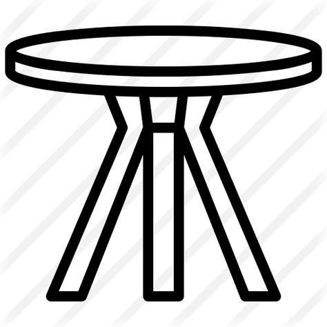 3d Table Drawing, Objects On Table Drawing, Table Drawing Easy, Draw Table Sketch, Table Cartoon Image, Table Clipart, Table Vector, Mini Table, Free Icon