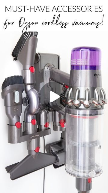 Dyson Vacuum Storage Ideas, Dyson Cordless Vacuum, Dyson Cordless, Driven By Decor, Vacuum Storage, Cordless Vacuum, Dyson Vacuum, The 3, On Instagram