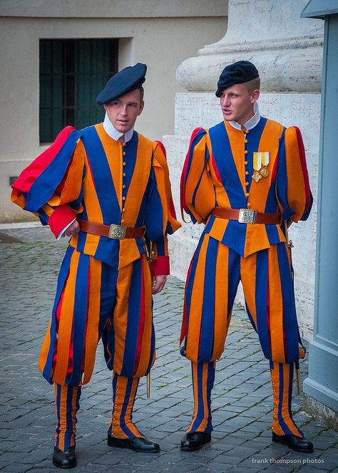 Swiss Guard, Vatican City https://en.wikipedia.org/wiki/Swiss_Guard Cesare Borgia, Swiss Guard, Vatican Museums, Personal Protection, The Vatican, Roman Catholic Church, Financial District, Army & Navy, Vatican City