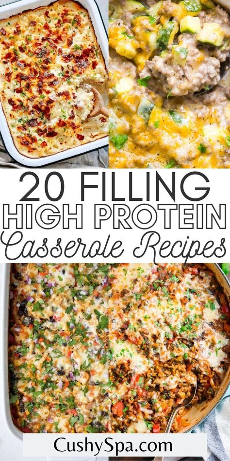 Protein Casserole Recipes, High Protein Casserole Recipes, High Protein Casserole, High Protein Recipes Dinner, 1000 Calorie, High Protein Dinner, Protein Dinner, High Protein Meal Prep, Healthy High Protein Meals