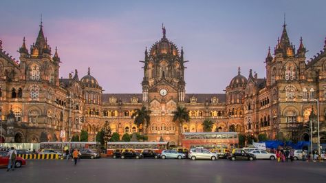 Indian Summer: Jaipur to Mumbai with a stop at the Best Exotic Marigold Hotel Chhatrapati Shivaji Terminus, Around The World Cruise, World Cruise, Maputo, Cultural Architecture, Kanazawa, Indian Architecture, Travel Channel, Innsbruck