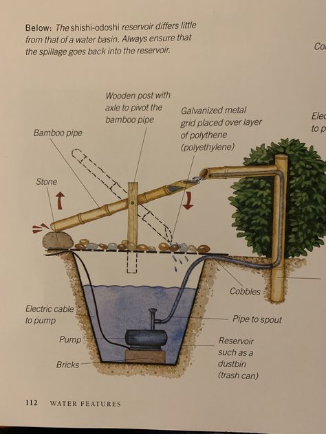 Japanese Greenhouse, Bamboo Fountain, Small Japanese Garden, Japanese Garden Landscape, Zen Garden Design, Floating Garden, Garden Water Feature, Japan Garden, Shade Garden Plants