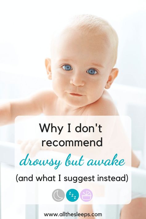 Yup, I'm saying it. Drowsy but awake doesn't work for most families. 🤷‍♀️ Right off the bat I know that there will be someone commenting that they successfully implemented drowsy but awake - and I'm happy for them! But after talking with thousands of parents, I can tell you it does NOT work for most little ones. Let me explain why first... Drowsy But Awake Tips, Awake Times For Babies, Toddler Sleep Training, Sleep Training Methods, Help Baby Sleep, Sleep Training Baby, Sleep Consultant, Baby Sleep Sack, Sleep Tips