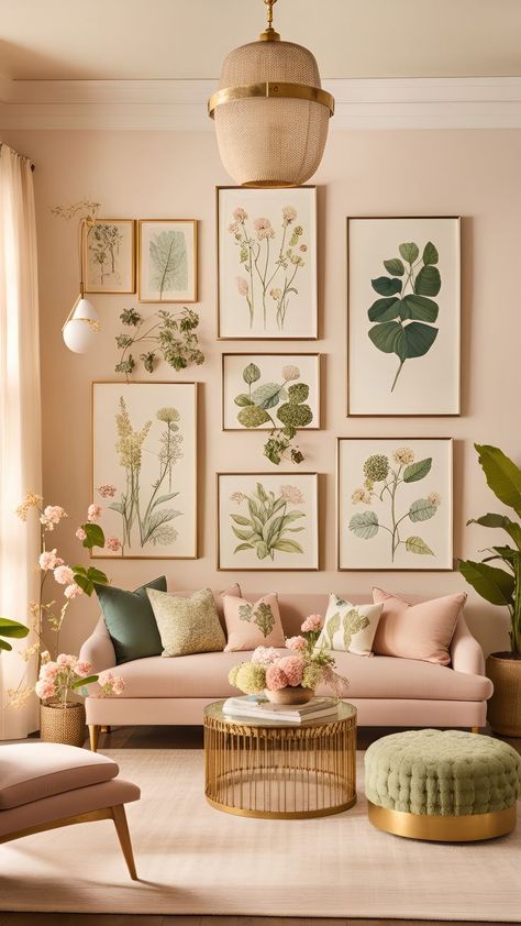 Step into a world of blooming beauty with our enchanting Floral Pink Living Room! 🌸✨ Immerse yourself in the elegance of soft blush tones and vibrant florals that breathe life into every corner. Create a space that radiates charm and tranquility, where every petal tells a story of timeless sophistication. 🌷💕 Swipe right for a closer look at this floral paradise and let the rosy hues inspire your own cozy haven! #FloralLiving #PinkParadise #HomeDecorDreams Blush Pink Sofa, Pink Sofa Living Room, Blush Sofa, Blush Pink Living Room, Sofa Living Room Ideas, Floral Living Room, Challenge Ideas, Cozy Furniture, Anthropologie Inspired