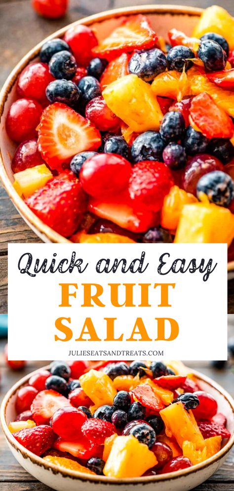 Easter Fruit Salad, Breakfast Fruit Salad, Easy Fruit Salad, Fruit Salad With Marshmallows, Easy Fruit Salad Recipes, Best Fruit Salad, Dressing For Fruit Salad, Recipe For Summer, Fruit Salad Easy