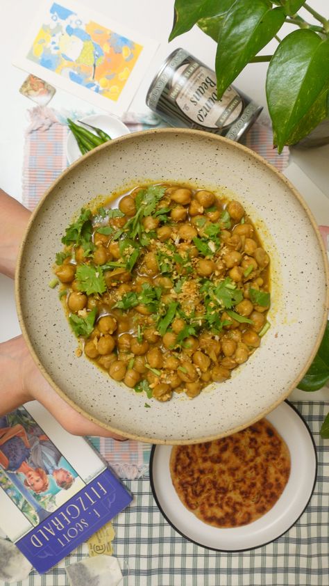 Chikar Cholay Beryl Shereshewsky, Chickpea Chili, Fiber Recipes, Chickpea Curry, Chickpea Recipes, Feed Your Soul, Comfort Dishes, Fiber Foods, South Of The Border