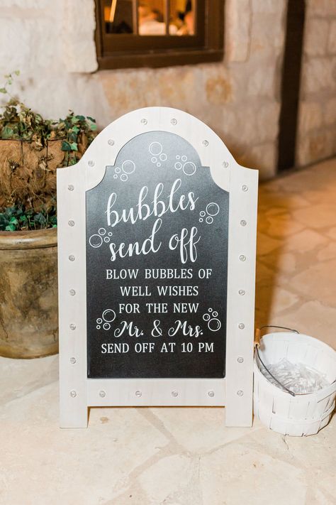 Send Photos To Bride And Groom Sign, Bubble Exit Sign, Bubble Send Off Wedding Signs, Bubble Exit Wedding Sign, Blow Bubbles Wedding Sign, Unique Send Off Ideas, Wedding Reception Send Off Ideas, Bubble Machine Wedding Exit, Bubbles For Wedding Exit