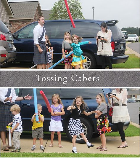 Wherever I Am: Party Time - Tossing Cabers Katie Morag, Pool Noodle Games, Star Wars Party Games, Brave Birthday Party, Scottish Highland Games, Fun Games For Adults, Crazy Crafts, Lake Ideas, Bubble Maker