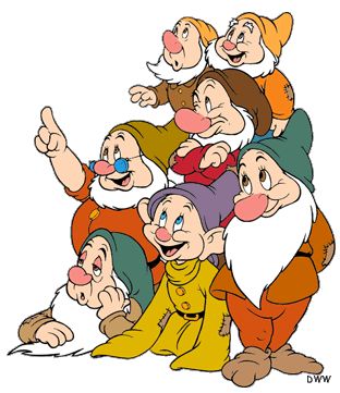 Snow White Characters, Disney Png, Snow White Seven Dwarfs, Sette Nani, 7 Dwarfs, Snow White Party, Snow White Disney, Disney Cartoon Characters, The Seven Dwarfs