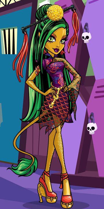 Jinafire Long, High Characters, Arte Monster High, Monster High Pictures, Monster High Party, Monster Prom, Moster High, Dragon Girl, Love Monster