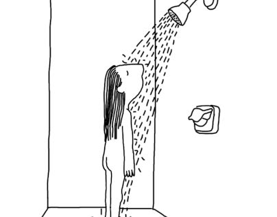 Check out new work on my @Behance profile: "Shower Time Sadness" http://be.net/gallery/92694489/Shower-Time-Sadness Shower Illustration Bathroom, Shower Sketch, Getting Out Of Shower Reference, Shower Animation, Shower Reference, Shower Doodle, Shower Drawing Illustration, Showering Drawing, Shower Illustration