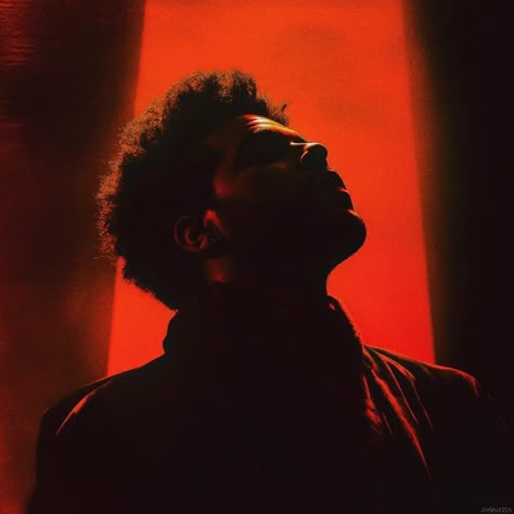 Red Aesthetic The Weeknd, The Weeknd Spotify Cover, Hurry Up Tomorrow The Weeknd, Weeknd Pfp, The Weeknd Pfp, The Weeknd Red, Xo Weeknd, Weeknd Spotify, Weeknd Cover