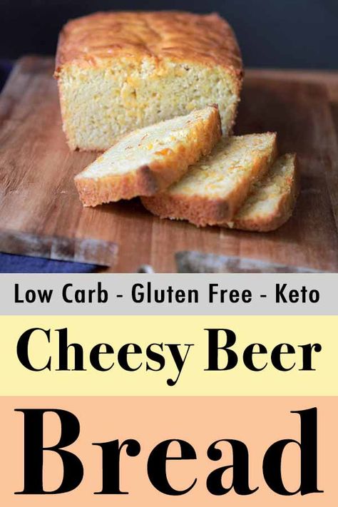 Keto Bread Recipe, Keto Friendly Bread, Keto Banana Bread, No Bread Diet, Best Keto Bread, Bread Alternatives, Low Carb Low Sugar, Beer Bread, Low Carb Breakfast Recipes