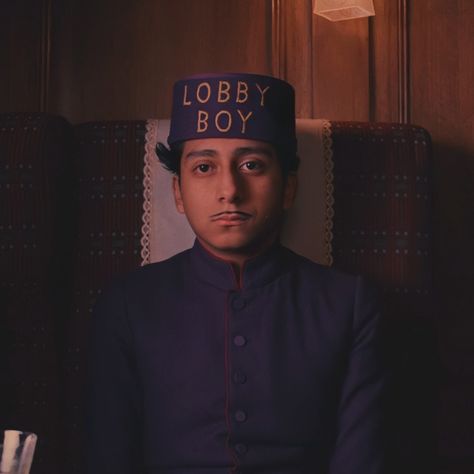 Zero The Grand Budapest Hotel, Wes Anderson Characters, Tony Revolori, Lobby Boy, The Grand Budapest Hotel, European Hotel, Movie Design, Dynamic Light, Wes Anderson Movies