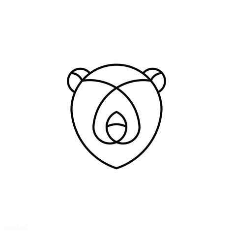 Minimalist Bear Tattoo Simple, Tiny Bear Tattoo Simple, Bear Tattoos Simple, Bear Tattoo Outline, Tiny Bear Tattoo, Bear Outline Tattoo, Simple Bear Tattoo, Minimalist Bear Tattoo, Bear Head Tattoo