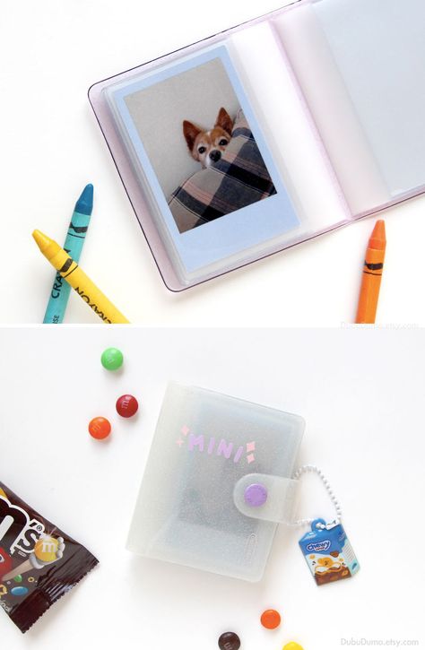 Instax Mini Photo Album Ideas, Instax Album Ideas, Instax Mini Album Diy, Instax Ideas, Acrylic Plastic Sheets, Instax Mini Ideas, Visual Essay, Mini Photo Books, Instax Mini Album