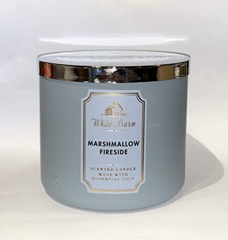 Marshmallow Fireside Candle, Marshmallow Fireside, White Barn Candle, Candle Obsession, Best Smelling Candles, Soy Candle Making, Jar Candles, Bath Candles, White Barn