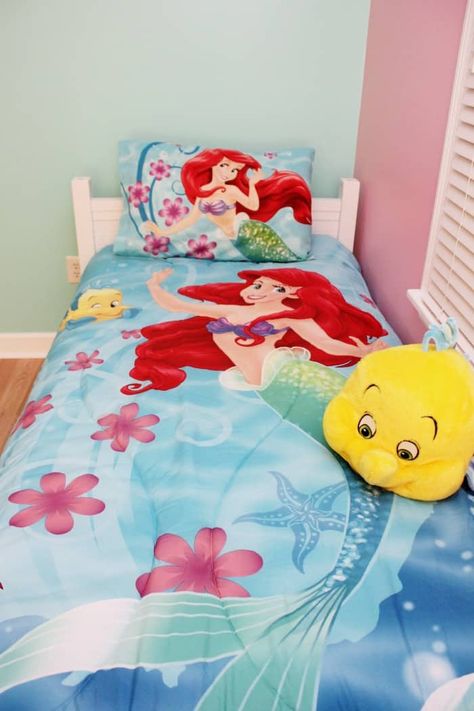 Mermaid Bedroom Decor, Ariel Bedroom, Little Mermaid Bedroom, Little Mermaid Bathroom, Little Mermaid Room, Mermaid Decor Bedroom, Mermaid Room Decor, Disney Princess Room, Mermaid Bathroom Decor