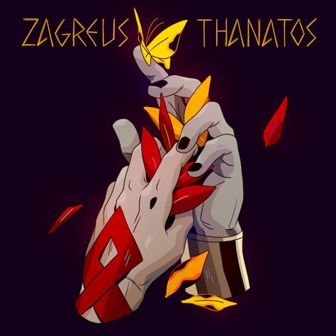 Zagreus Thanatos, Hades Zagreus, Hades Percy Jackson, Ernie Und Bert, Twitter Fanart, Hades Greek Mythology, Son Of Hades, Greek Mythology Humor, No Escape