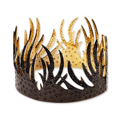 Flame Bracelet, Blackened Brass, Tiara Headpieces, Fire Element, In Flames, Ap Art, Fire Heart, Tutorial Diy, Tiaras And Crowns