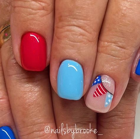 Brooke Jensen on Instagram: "✨Patriotic nails but also…the Olympic team trials are happening now too! Go team USA!!🇺🇸🥇❤️🤍💙 . . . . -Do not remove my name off my picture. Ask for permission before using my photo on a website or for marketing purposes. #gelpolish #handpaintednailart #naturalnailsonly #utahnailtech #utahnailartist #nailartist #nailart #naildesigns #nailartdesigns #freehandart #freehandnailart #gelnails #nails #nailinspo #summernailinspo #summernails #4thofjulynails #4thofjulynailart #fourthofjulynails #redwhitebluenails #julynails #julynailart #patrioticnails #usanails #usanailart #patrioticbannernails #festivejulynails #olympicnails #teamusanails #nailsbybrooke___4thofJuly" Paris 2024 Olympic Nails, Olympic Themed Nails, Team Usa Nails, Team Usa Olympic Nails, Olympic Nails, Red White Blue Nails, Rth Of July Nails, Usa Nails, Patriotic Nails