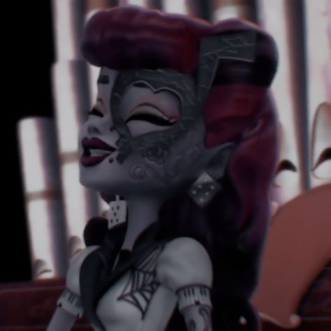 Monster High Pfp Operetta, Operetta Monster High Icon, Operetta Pfp, Monster High Characters Aesthetic, Operetta Aesthetic, Monster Aesthetic, Moster High, Monster High Characters, Aesthetic Halloween