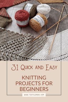 1skein Knitting Projects, Things To Knit Easy, Beginning Knitting Projects, Easy Knitting Projects For Beginners, Knitting Projects For Beginners, Quick Knitting Projects, Free Knitting Projects, Knitting Projects Free, Beginner Patterns