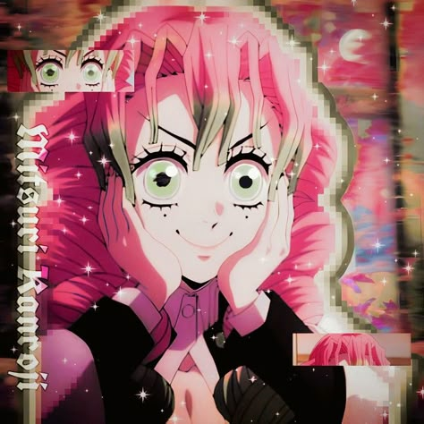 Anime/Manga: DEMON SLAYER #DemonSlayer #KNY #KimetsuNoYaiba #MitsuriKanroji #KanrojiMitsuri #MitsuriIcon #MitsuriEdit #Edit #AnimeIcon #DemonSlayerSeason3 Halloween Mitsuri, Pfp Demon Slayer, Mitsuri Fanart, Lady Tamayo, Strawberry Kisses, Demon Slayer Mitsuri, Manga Demon Slayer, Edit Pfp, Pfp Pictures