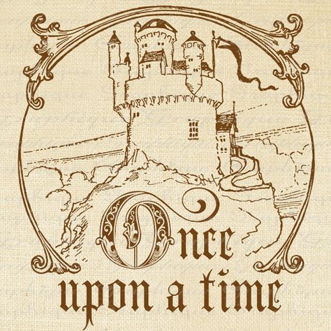 Ella Enchanted, Up Book, A Castle, Ex Libris, The Villain, The Words, Once Upon A Time, Happily Ever After, Digital Image